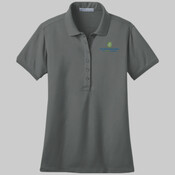 L555 ..> Ladies Stretch Pique Polo <213>