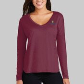 DM413.ghc - Ladies Drapey Long Sleeve Tee